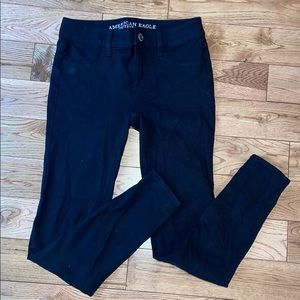 Black American Eagle Jeggings